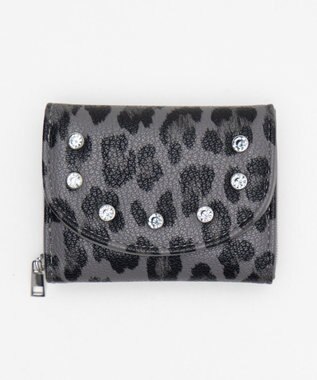WEGO ビジューレオパードウォレット