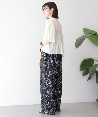 AMERICAN HOLIC フロントリボンブラウス Ivory