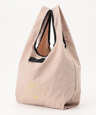 TOCCA 【WEB＆一部店舗限定】【折り畳み収納可能】POINT OF RIBBON ECOBAG エコバッグ ベージュ系