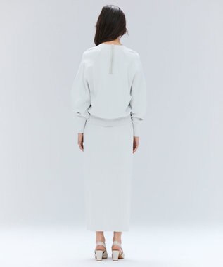 BEIGE， 【洗える】LAURA / ドライタッチIラインニットスカート L.Sage