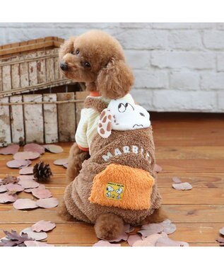 PET PARADISE スヌーピー ボアつなぎパンツ 《マーブルス》 小型犬 マーブルス
