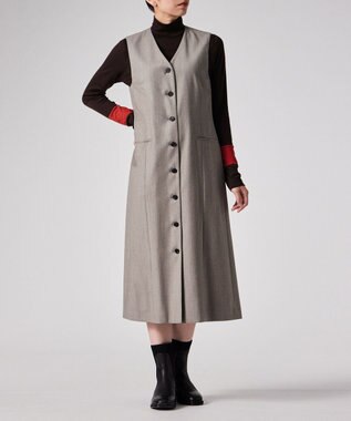 Paul Smith カシミアブレンド フランネル ジャンパースカート