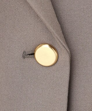 ANY SIS ビューティサーモ2WAYストレッチ テーラードジャケット グレージュ