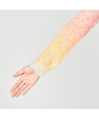 Chacott ニットトップ レインボーグラデーション