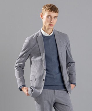 JOSEPH HOMME エアジャガードジャージー　ジャケット ライトグレー系