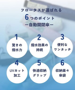 MOONBAT 【超撥水/自動開閉】フロータス(FLO(A)TUS) 折りたたみ傘 無地 UV 60cm ライトグレー