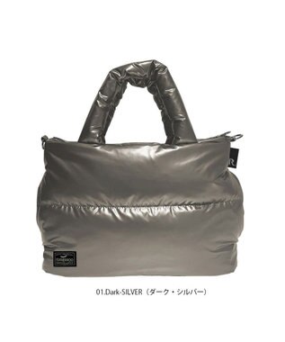 ROOTOTE 1470【温活＆軽量】LT.フェザールー.デリ.カラー-B 01：ダークシルバー