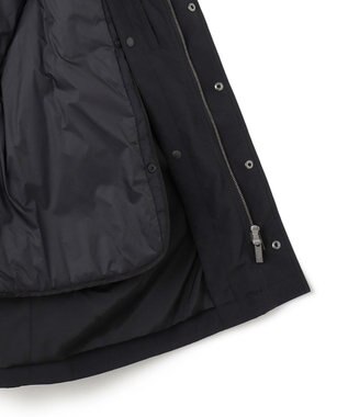 JOSEPH HOMME スプリットピーチストレッチ　コート ブラック系