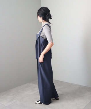 CRAFT STANDARD BOUTIQUE ワイドサロペットパンツ Dark Navy
