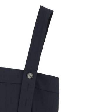 CRAFT STANDARD BOUTIQUE ワイドサロペットパンツ Dark Navy