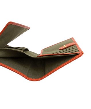 LANVIN en Bleu アーリ 財布機能付きカードケース レンガ