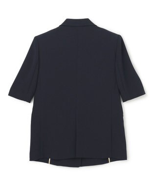 BEIGE， 【Lsize・セットアップ対応】CINDY / ハーフスリーブジャケット Navy