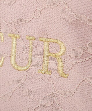 Maison de FLEUR イースターラビットフリルハンドルトートバッグ Light Pink