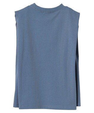 Green Parks ・ＳＵＧＡＲＳＰＯＯＮ【ＣＯＯＬ】タックノースリーブＴＥＥ Blue