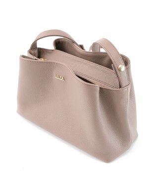 IBIZA イニシオ　牛革　ショルダーバッグ モカ