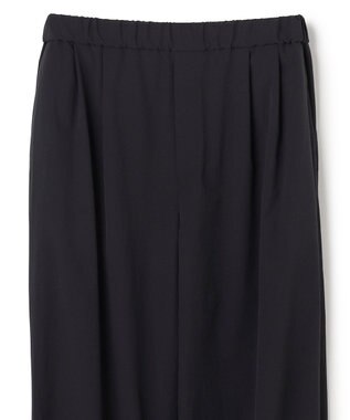 BEIGE， YANN / 裾カフス イージーアンクルパンツ Black