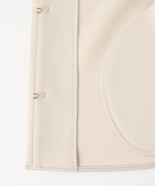 Feroux 【洗える】ダンボール アウター アイボリー系