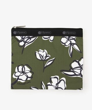 LeSportsac DELUXE EVERYDAY BAG/オリーブフローラルシルエット オリーブフローラルシルエット