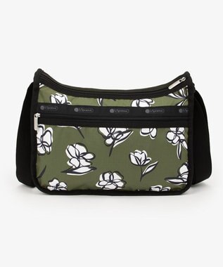 LeSportsac DELUXE EVERYDAY BAG/オリーブフローラルシルエット オリーブフローラルシルエット