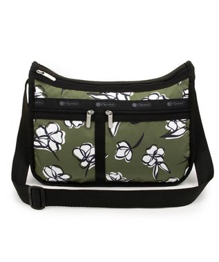 LeSportsac DELUXE EVERYDAY BAG/オリーブフローラルシルエット オリーブフローラルシルエット