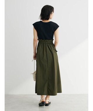 Green Parks ・ＥＬＥＮＣＡＲＥ　ＤＵＥ　リブキリカエワンピ Black