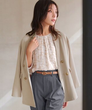 Tiaclasse リラクシーダブルジャケット