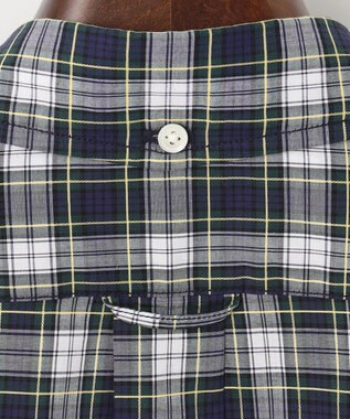 J.PRESS MEN ドビータータンマルチチェックシャツ ネイビー系3