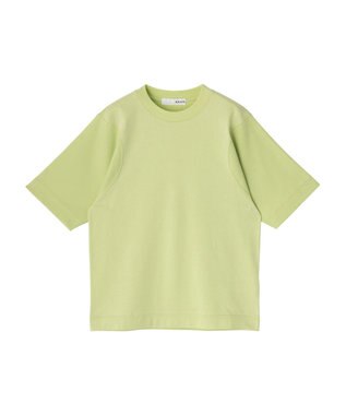 HAAG スマイルコットン SHORT SLEEVE SHIRTS Tシャツ ライム