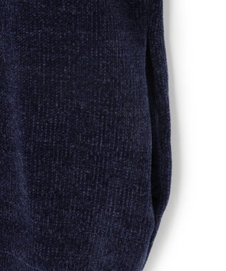 J.PRESS MEN 【WEB・一部店舗限定】モールダブルフェイス ドライバーズニット ネイビー系