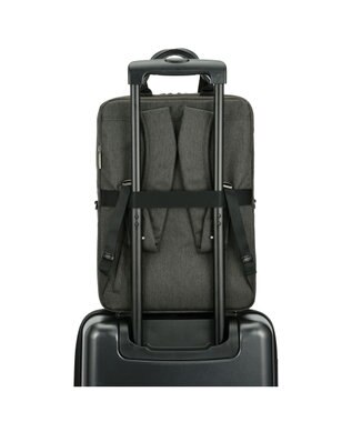 ACE BAGS & LUGGAGE ace. フィッテムヘザー ビジネスリュック  A4サイズ 13.3インチPC収納 20111 エース ブラック