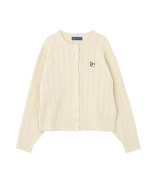 AMERICAN HOLIC 【BEVERLY HILLS POLO CLUB】ニットカーディガン Ivory
