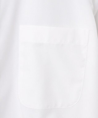 GOTAIRIKU 【形態安定/コンバーチブルカフス仕様】PREMIUMPLEATS_レギュラーカラー 通年ドレスシャツ ホワイト系