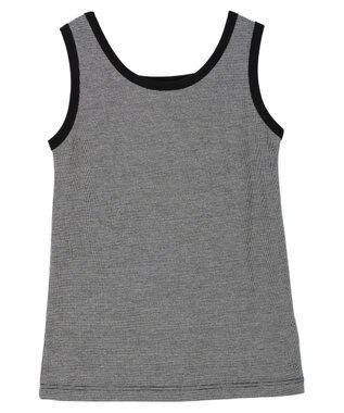 CRAFT STANDARD BOUTIQUE レトロ柄前後２ＷＡＹタンクトップ Black