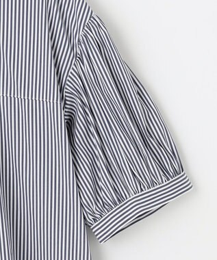 #Newans 【ANSWER for コンサバフェミニン】マルチウェイビッグリボンブラウス ネイビーストライプ系