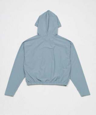 WEGO 【日焼け対策/セットアップ対応】ラッシュガードZIPパーカー ブルー