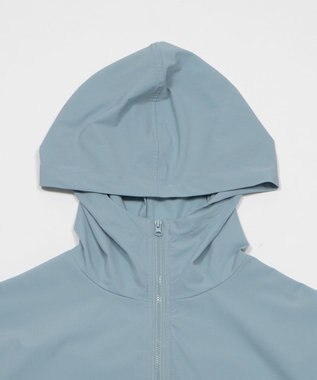 WEGO 【日焼け対策/セットアップ対応】ラッシュガードZIPパーカー ブルー