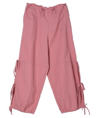 Green Parks ・Ｄｏｕｂｌｅ　Ｆｌａｇｓ　サイドリボンカーゴパンツ Pink