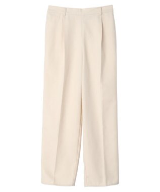 Green Parks 柄テーパードパンツ Ivory