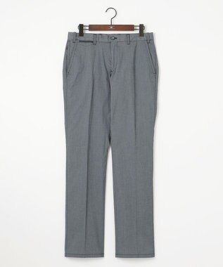 JOSEPH ABBOUD 【ウエストも伸びる/Eco撥水】オーガニックマイクロピケストレッチ パンツ グレー系