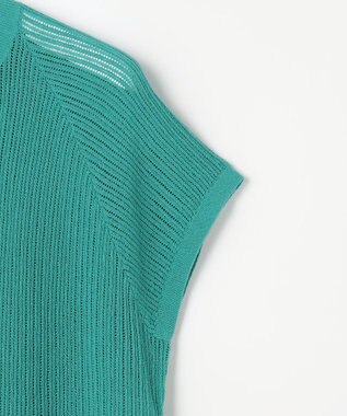 自由区 S 【前後着用可能】ファインリネンナイロン2WAY プルオーバー エメラルド