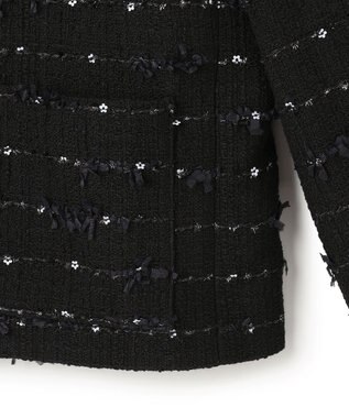 TOCCA FLOWER HIDE AND SEEK ジャケット ブラック系