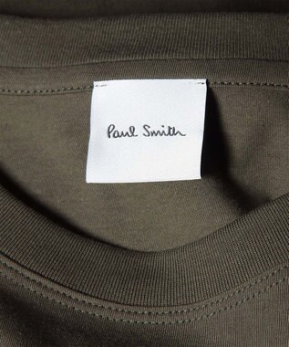 Paul Smith ロゴレース 半袖Tシャツ カーキ