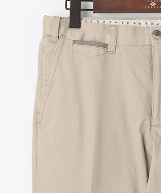 JOSEPH ABBOUD 【カラー豊富】人気！ウエストも伸びる！ オーガニックストレッチパンツ ベージュ系
