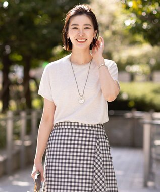 【WEB限定カラーあり・洗える】Vis/Peスパーク ラメ ニット