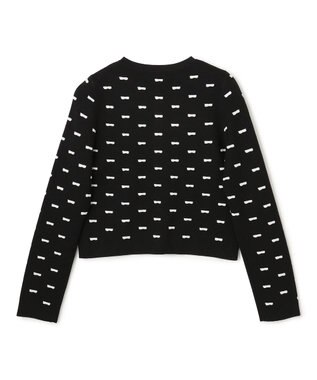 TOCCA RIBBON BLOOM カーディガン ブラック系