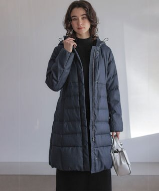 組曲 L ライトタフタロング ダウン