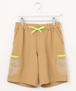 PW CIRCULUS 【MEN】ワッフルショーツ ベージュ系