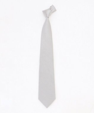 J.PRESS MEN 【FOMARL COLLECTION】マイクロチェック フォーマルネクタイ アイボリー系