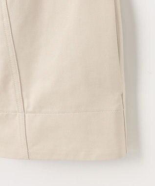 J.PRESS LADIES 【洗える】ツイルジャージー シャツ ジャケット グレージュ系