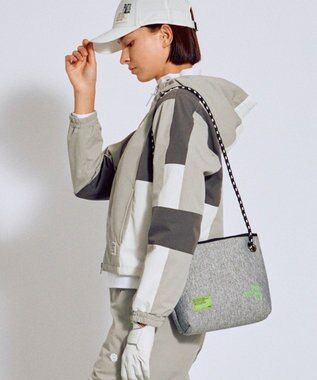 PW CIRCULUS 【ストレッチ素材】【WOMEN】トラックジャケット ゴルフウェア レディース グレー系